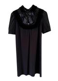 Gucci Black Bow Detail Mini Dress
