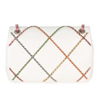 Chanel Lambskin Multicolor Chain Intertwined Small Flap Bag