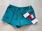 Valentino Teal Silk Shorts