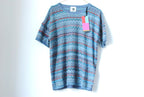 Missoni Blue ZigZag Top