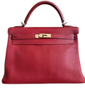 Hermes Rouge Garance Kelly 32cms