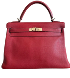 Hermes Rouge Garance Kelly 32cms