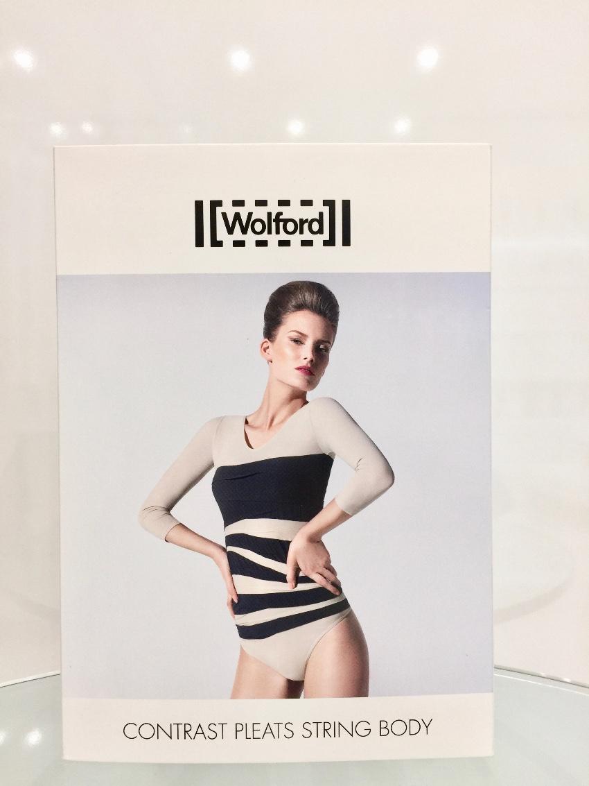Wolford Contrast Pleats String Body