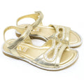 Step 2wo Girls Gold Sandls