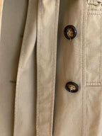 Red Valentino beige cotton trench coat