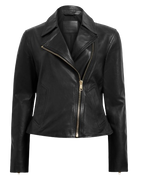 All Saints Black Vela Biker Jacket