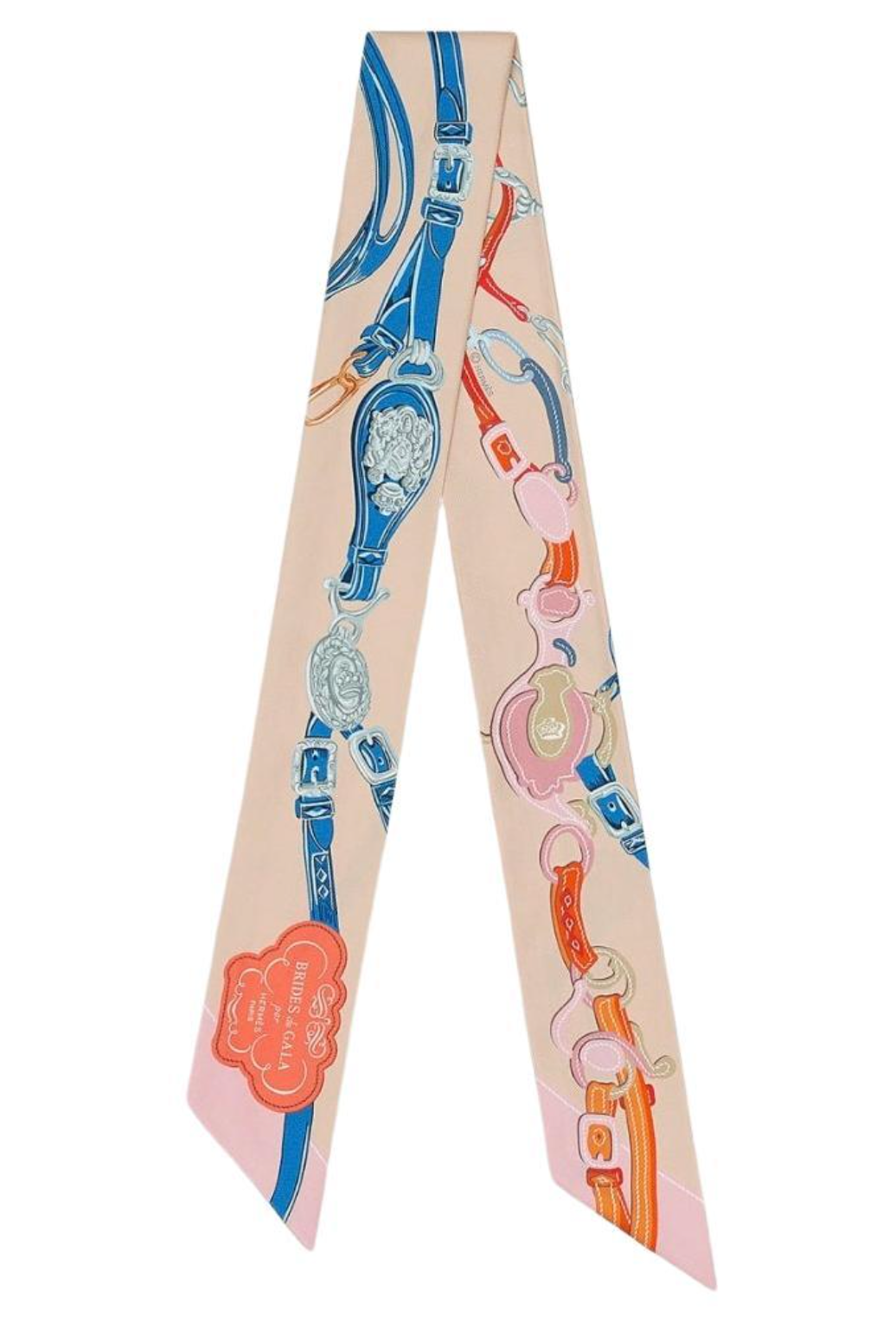 Hermes Multi Silk Twilly