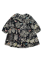 Bonpoint Baby 6m Black Floral Dress