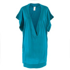 Eres Turquoise Oversize T-Shirt