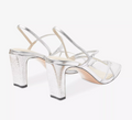 Sandro Silver Faye Sandals