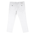 Incotex White Straight-leg Chino Trousers