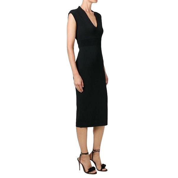 Michael Michael Kors Ribbed Knit Midi Dress