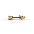 Skydiamonds Luna 0.20ct Earrings (Classic 1/5ct Studs in 9ct Yellow Gold)