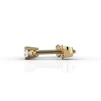 Skydiamonds Luna 0.20ct Earrings (Classic 1/5ct Studs in 9ct Yellow Gold)