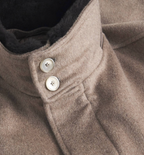 Herno Cashmere Shearling-Trim Car Coat
