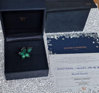 Stephen Webster Green The 'Love Me, Love Me Not' Crystal Haze Chance Cocktail Ring