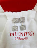 Valentino Crystal Rockstud Earrings