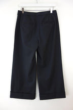 Black Wool Culottes