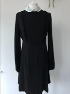 Vivetta Filigrana ruffle mini dress with collar