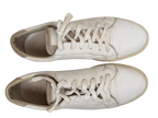 Brunello Cucinelli White Calfskin Trainers
