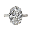Verde 5ct IGI Certified Lab-grown Oval Cut VS2 Diamond Ring