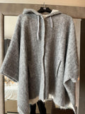 Grey Mohair & Cashmere Cardigan