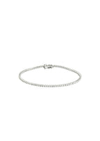 18ct white gold & white diamond Tennis bracelet TDW 2.03ct