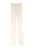 Magda Butrym Cream Knitted Cardigan And Flares Set