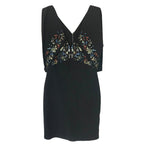 Antonio Berardi Black Embellished Mini Dress