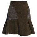 Stella McCartney Patti Tweed Flounce Mini Skirt