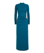 Sabina Bilenko Crepe Carman Midi Dress