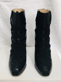 Altuzarra Black Lace-up Leather Ankle Boots