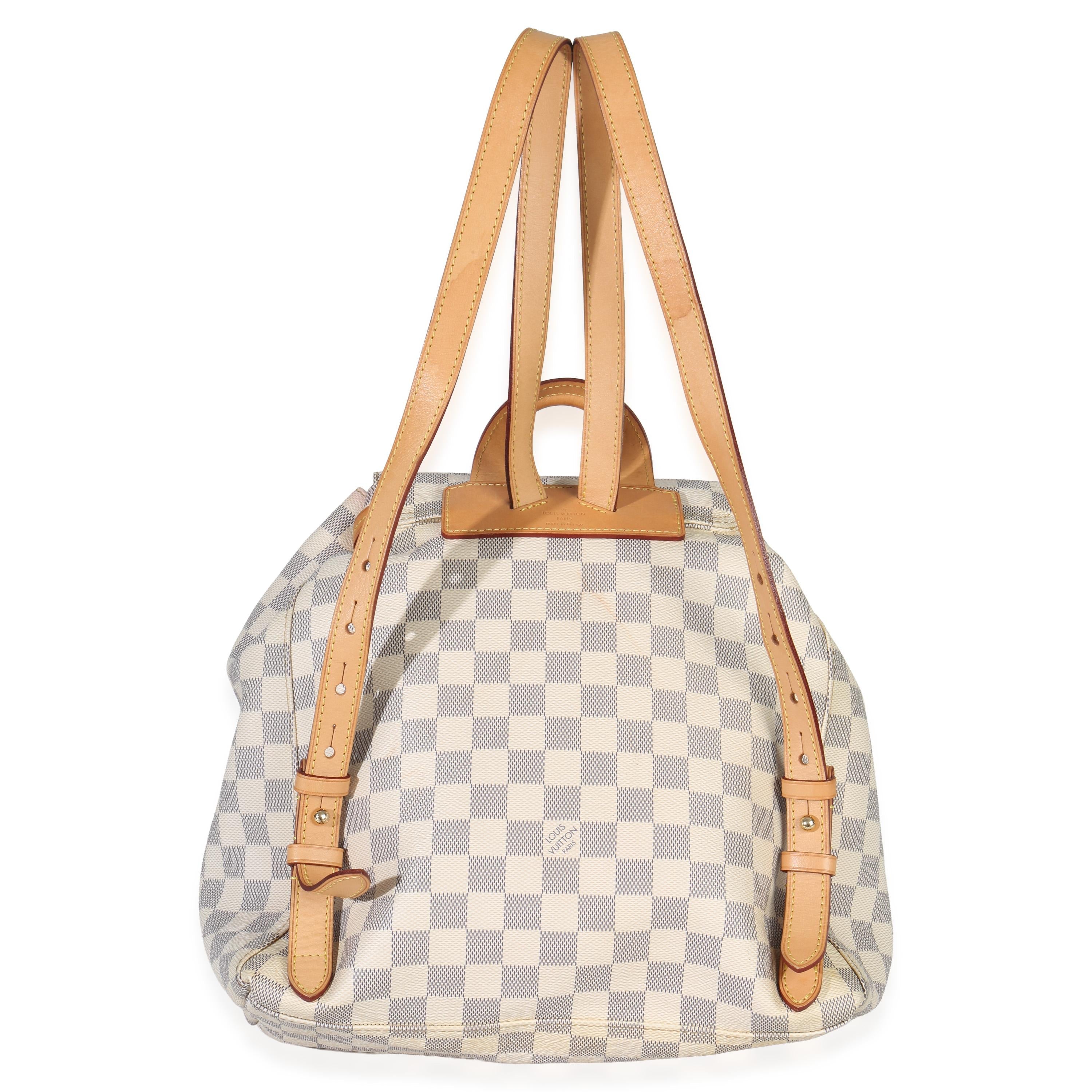 Louis Vuitton Backpack Damier Azur Canvas Sperone MM