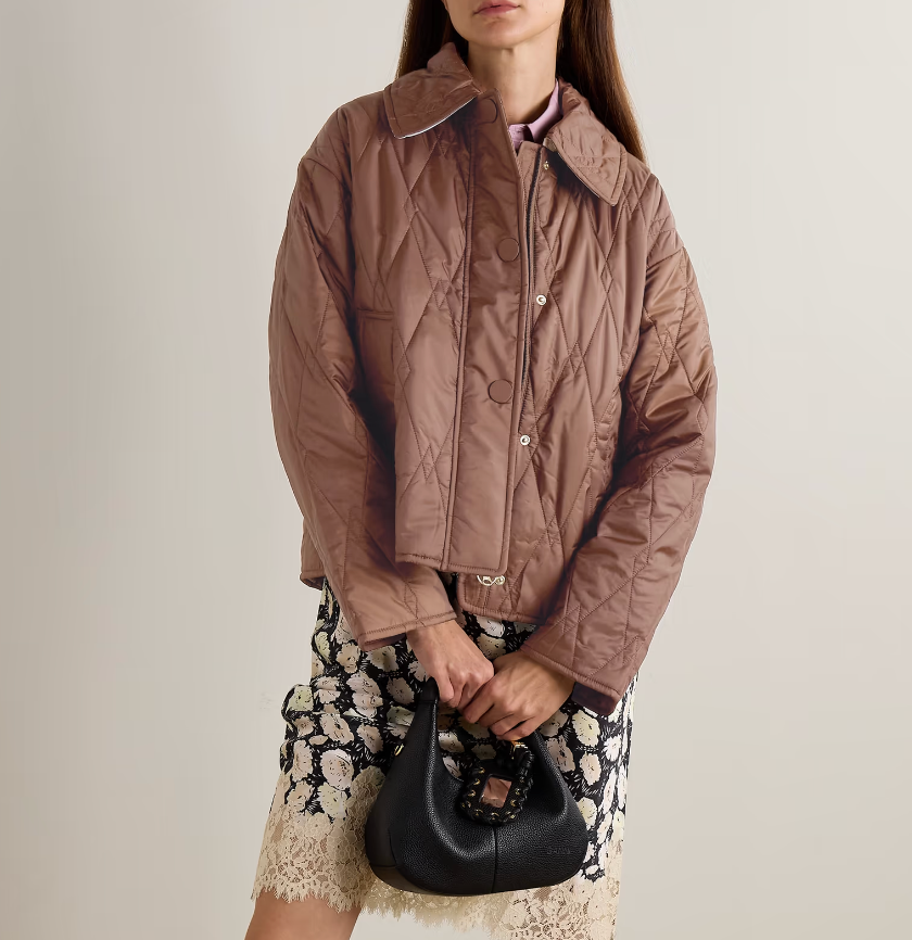 Barbour Bernadette quilted shell jacket