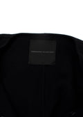 Ermarnno Scervino Black Wool Coat