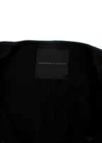 Ermarnno Scervino Black Wool Coat