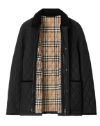 Burberry Navy Blue Quilted Jacket