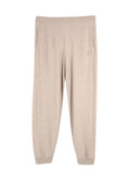 Max Mara Beige Cashmere-Blend Lounge Trousers