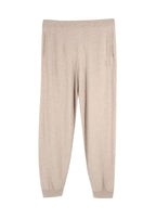 Max Mara Beige Cashmere-Blend Lounge Trousers