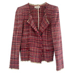 Isabel Marant Etoile Red Tweed Jacket