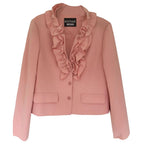 Moschino Pink Ruffle Jacke