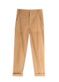 Isabel Marant Tan 'Nestoe' Cotton Trousers