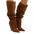 Saint Laurent Niki suede over-the-knee boots