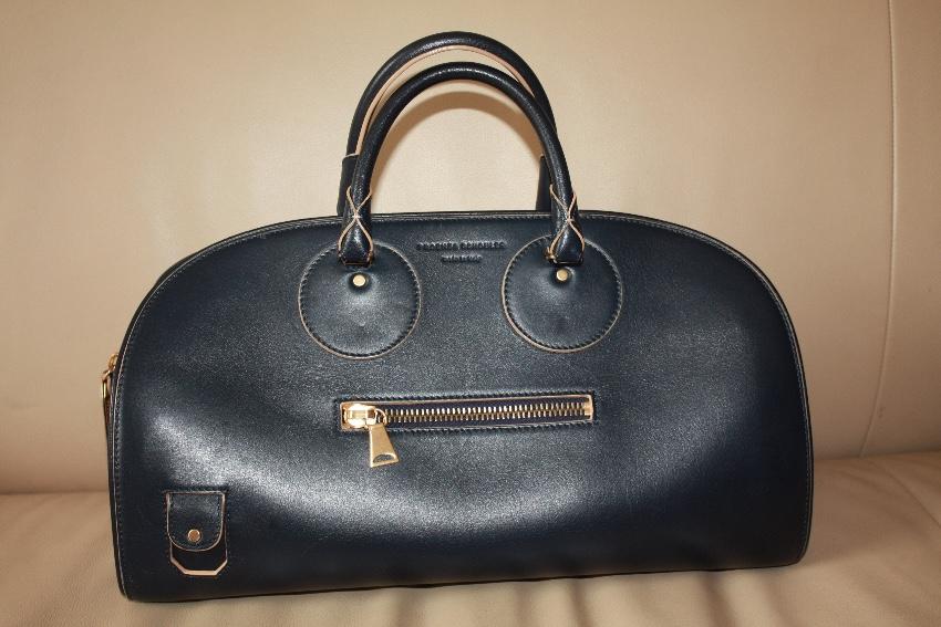 Proenza Schouler Navy Leather Kiri Tote Bag & Wallet