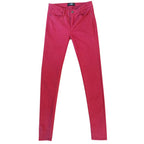SALTSPIN dark red skinny stretchy jeans