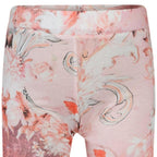 Roberto Cavalli gril's pink abstract-print leggings