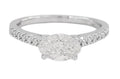 Verde 1ct IGI Certified Lab-grown Oval Solitaire Cut Diamond Ring
