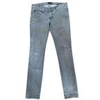 Chimala Grey Distressed Cuff Jeans