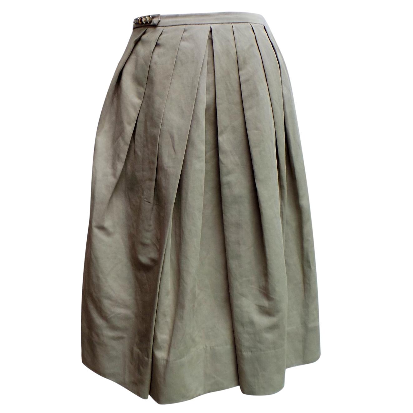 MaxMara Pleated Skirt