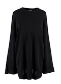Loewe Black Cut-out Arm Long Sleeve Top